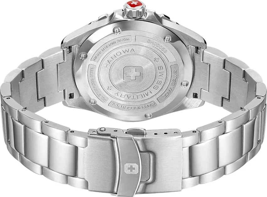 Дайверские лимитированные часы от Swiss Military Hanowa.